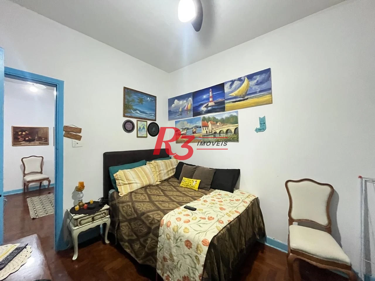 Apartamento com 3 dormitórios à venda, 93 m² por R$ 420.000,00 - Pompéia - Santos/SP