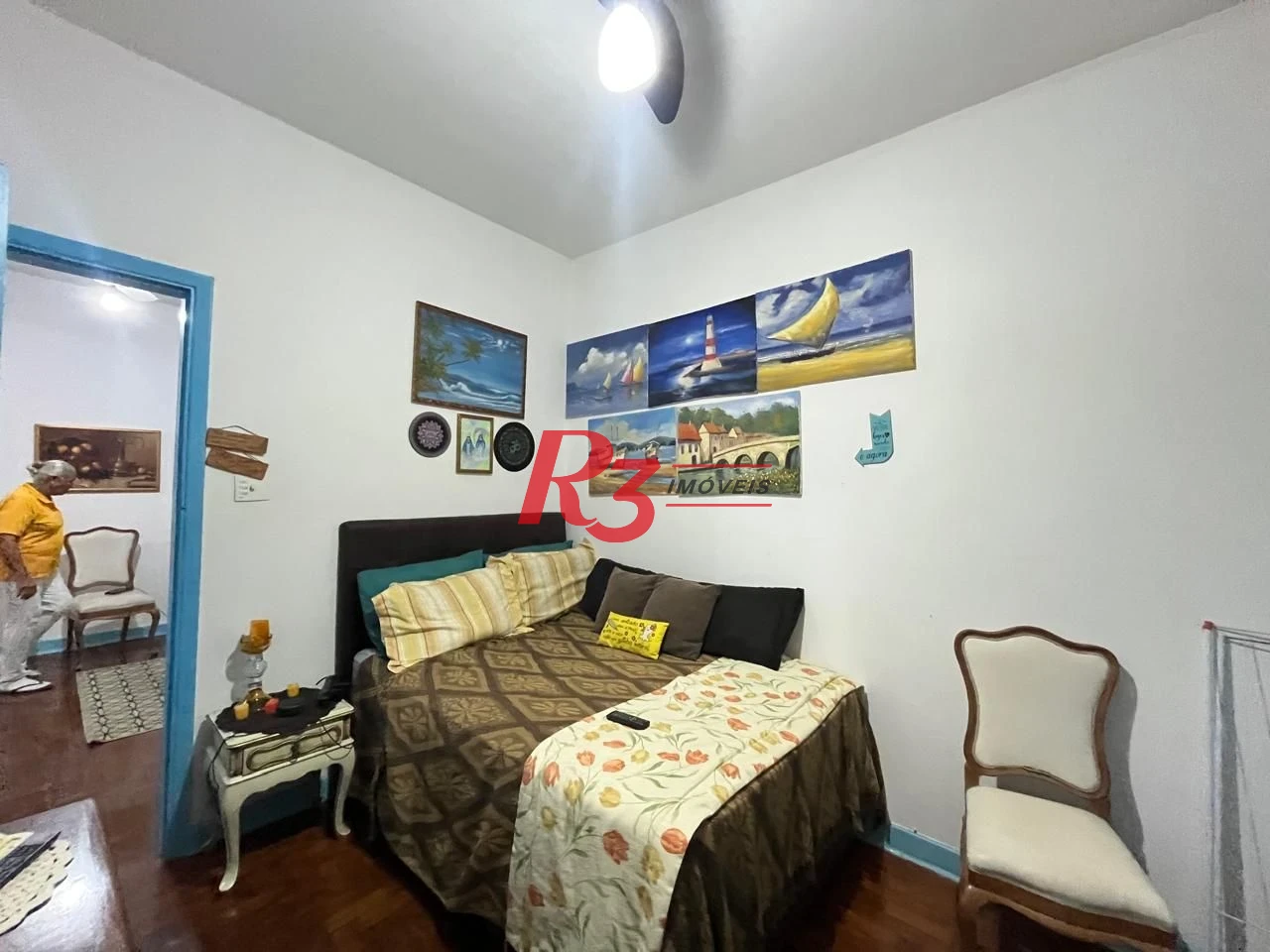 Apartamento com 3 dormitórios à venda, 93 m² por R$ 420.000,00 - Pompéia - Santos/SP