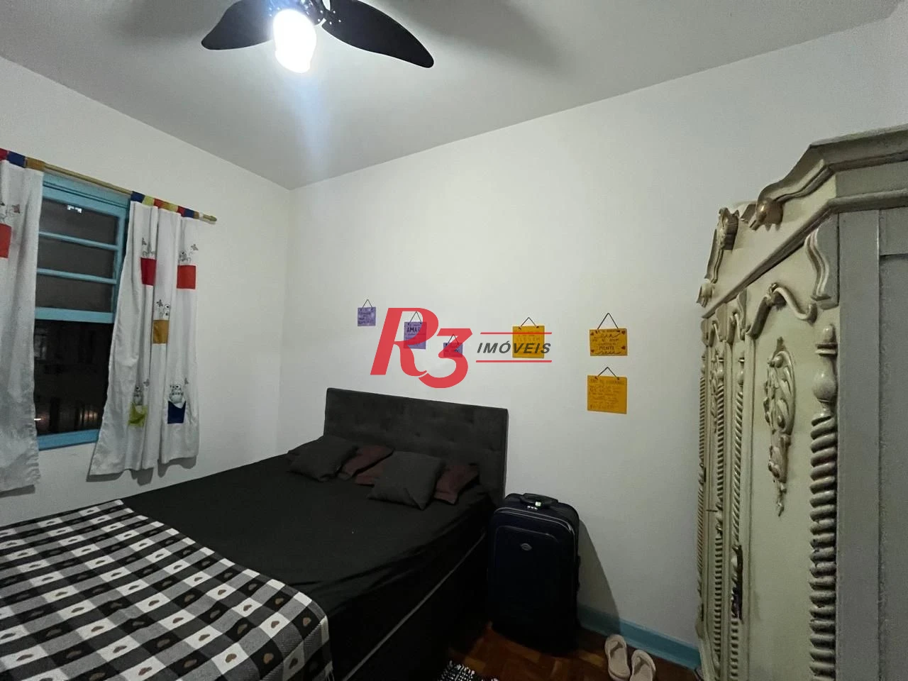 Apartamento com 3 dormitórios à venda, 93 m² por R$ 420.000,00 - Pompéia - Santos/SP