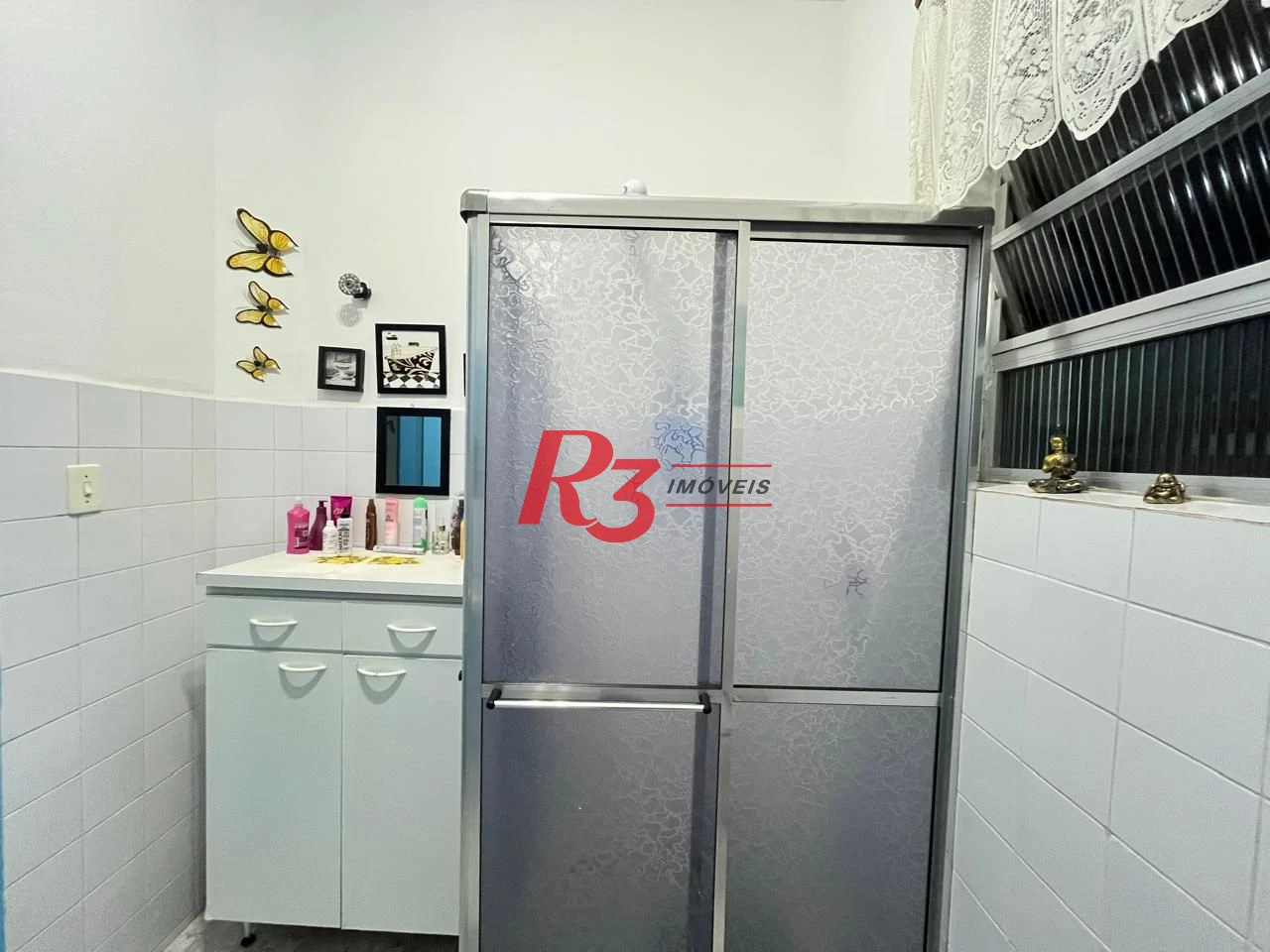 Apartamento com 3 dormitórios à venda, 93 m² por R$ 420.000,00 - Pompéia - Santos/SP