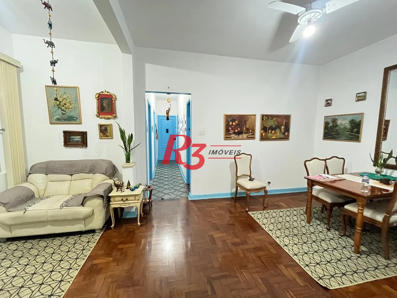 Apartamento com 3 dormitórios à venda, 93 m² por R$ 420.000,00 - Pompéia - Santos/SP