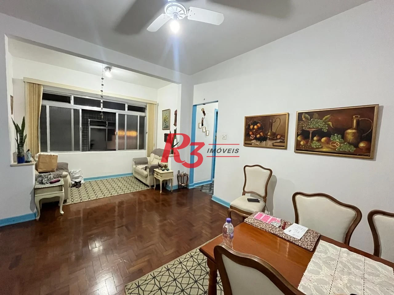 Apartamento com 3 dormitórios à venda, 93 m² por R$ 420.000,00 - Pompéia - Santos/SP