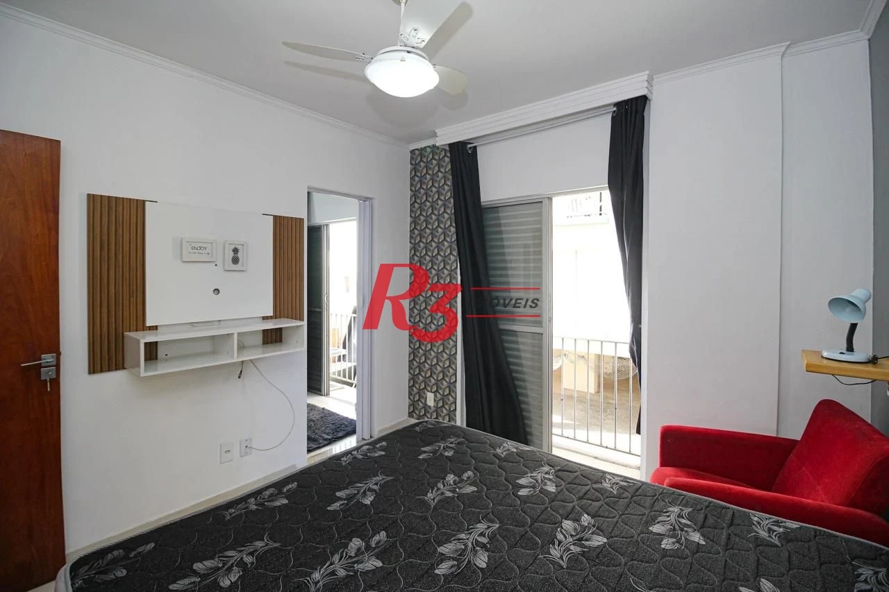Apartamento com 2 dormitórios à venda, 70 m² por R$ 380.000,00 - Vila Belmiro - Santos/SP