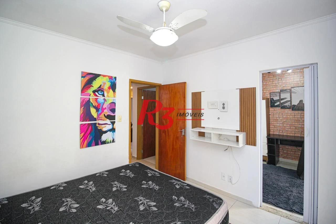 Apartamento com 2 dormitórios à venda, 70 m² por R$ 380.000,00 - Vila Belmiro - Santos/SP