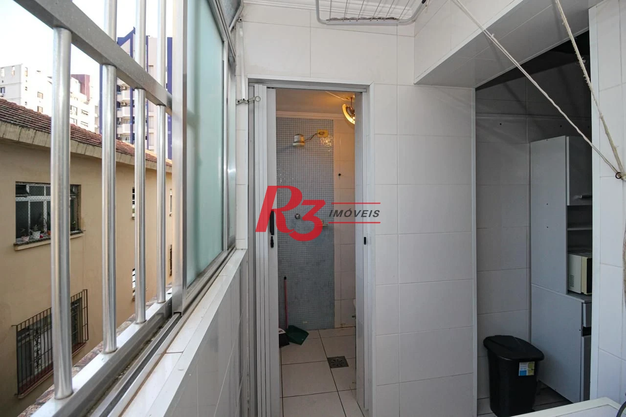 Apartamento com 2 dormitórios à venda, 70 m² por R$ 380.000,00 - Vila Belmiro - Santos/SP