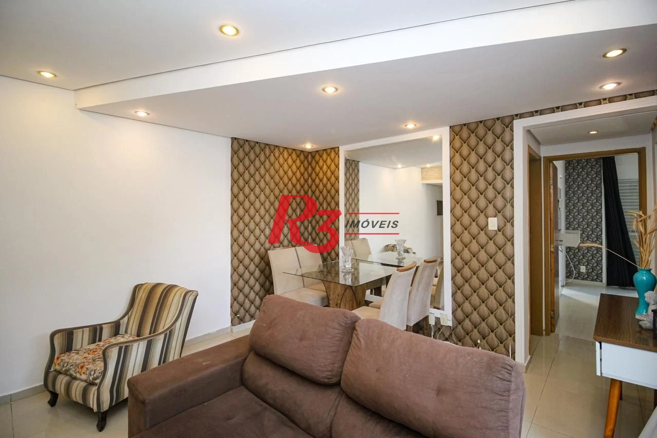 Apartamento com 2 dormitórios à venda, 70 m² por R$ 380.000,00 - Vila Belmiro - Santos/SP