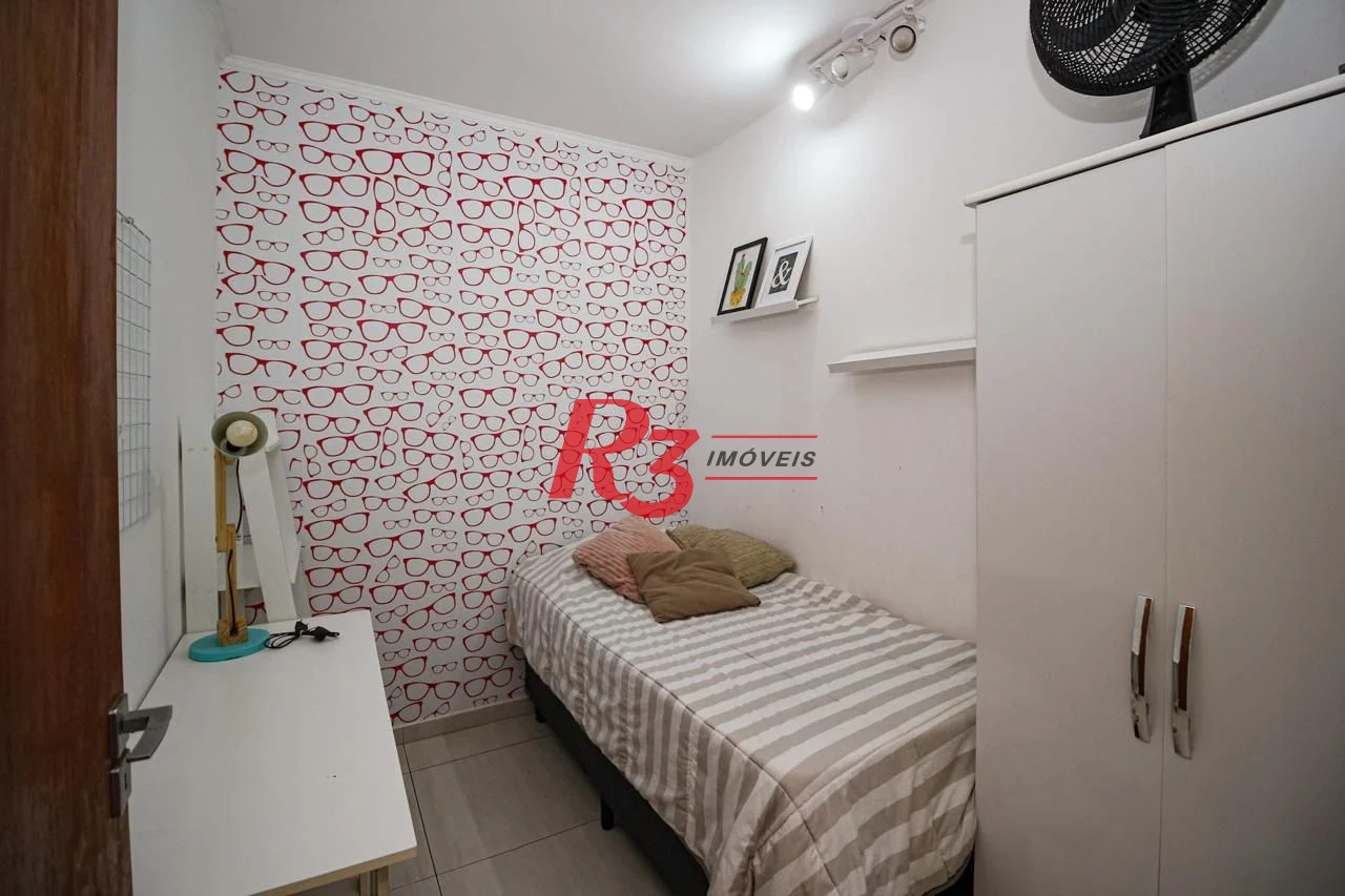 Apartamento com 2 dormitórios à venda, 70 m² por R$ 380.000,00 - Vila Belmiro - Santos/SP