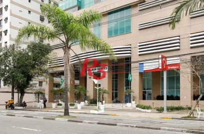 Sala para alugar, 44 m² por R$ 4.000,02/mês - Boqueirão - Santos/SP