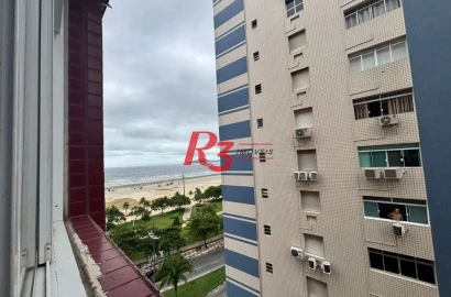 Apartamento com 1 dormitório para alugar, 45 m² por R$ 3.500,02/mês - José Menino - Santos/SP