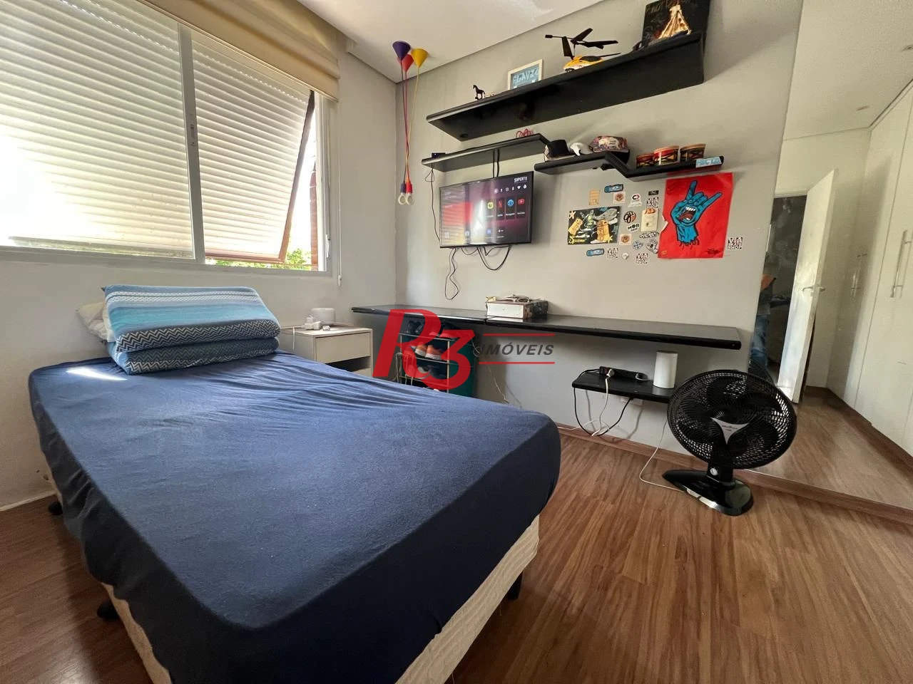 Apartamento com 3 dormitórios à venda, 168 m² por R$ 1.200.000,00 - Embaré - Santos/SP
