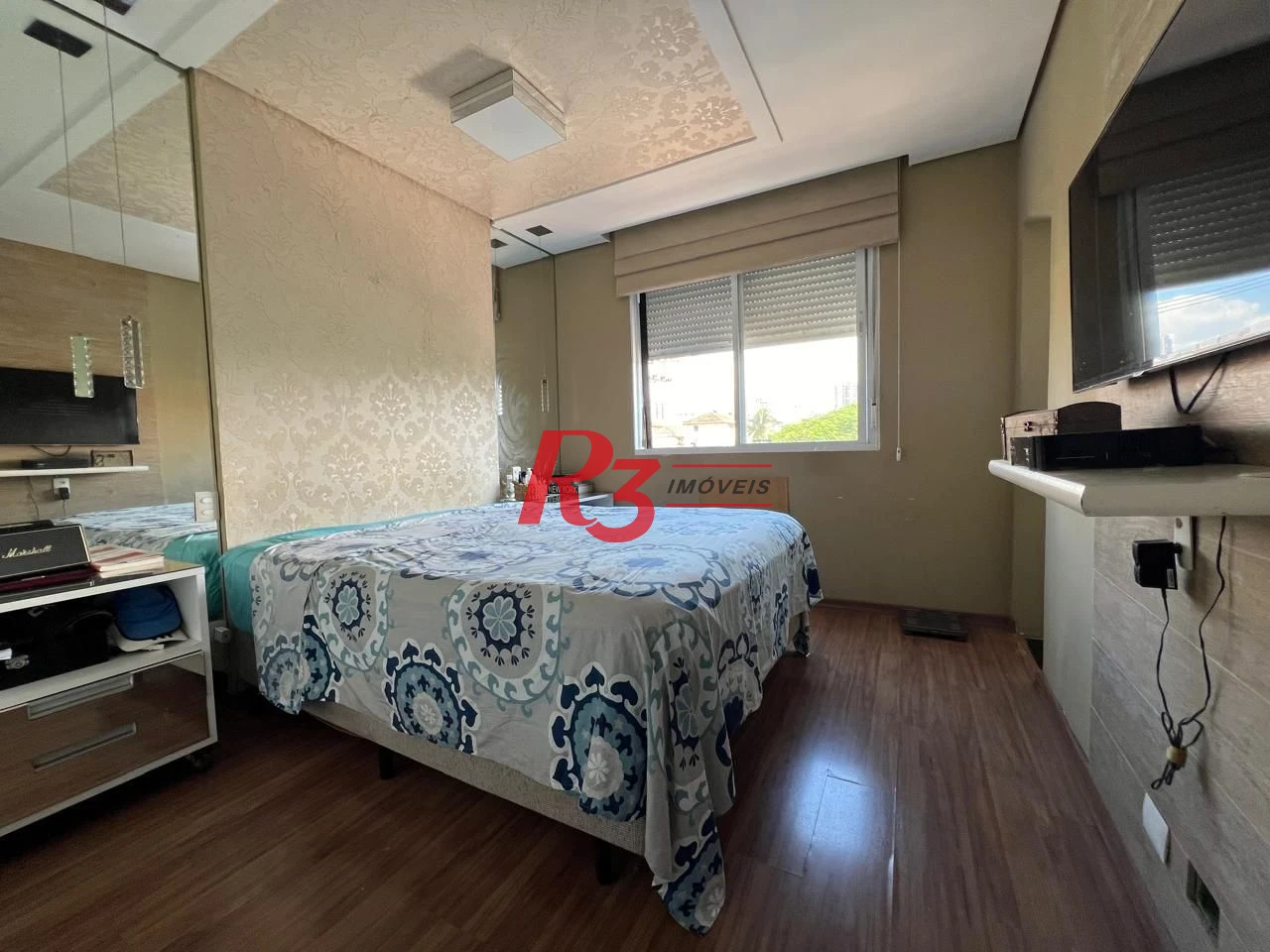 Apartamento com 3 dormitórios à venda, 168 m² por R$ 1.200.000,00 - Embaré - Santos/SP