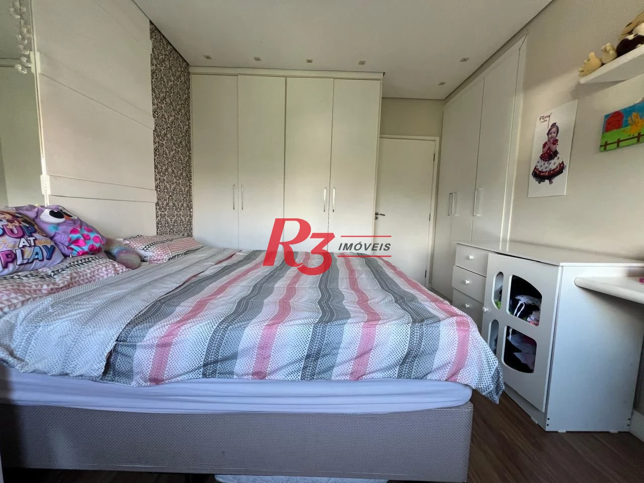 Apartamento com 3 dormitórios à venda, 168 m² por R$ 1.200.000,00 - Embaré - Santos/SP