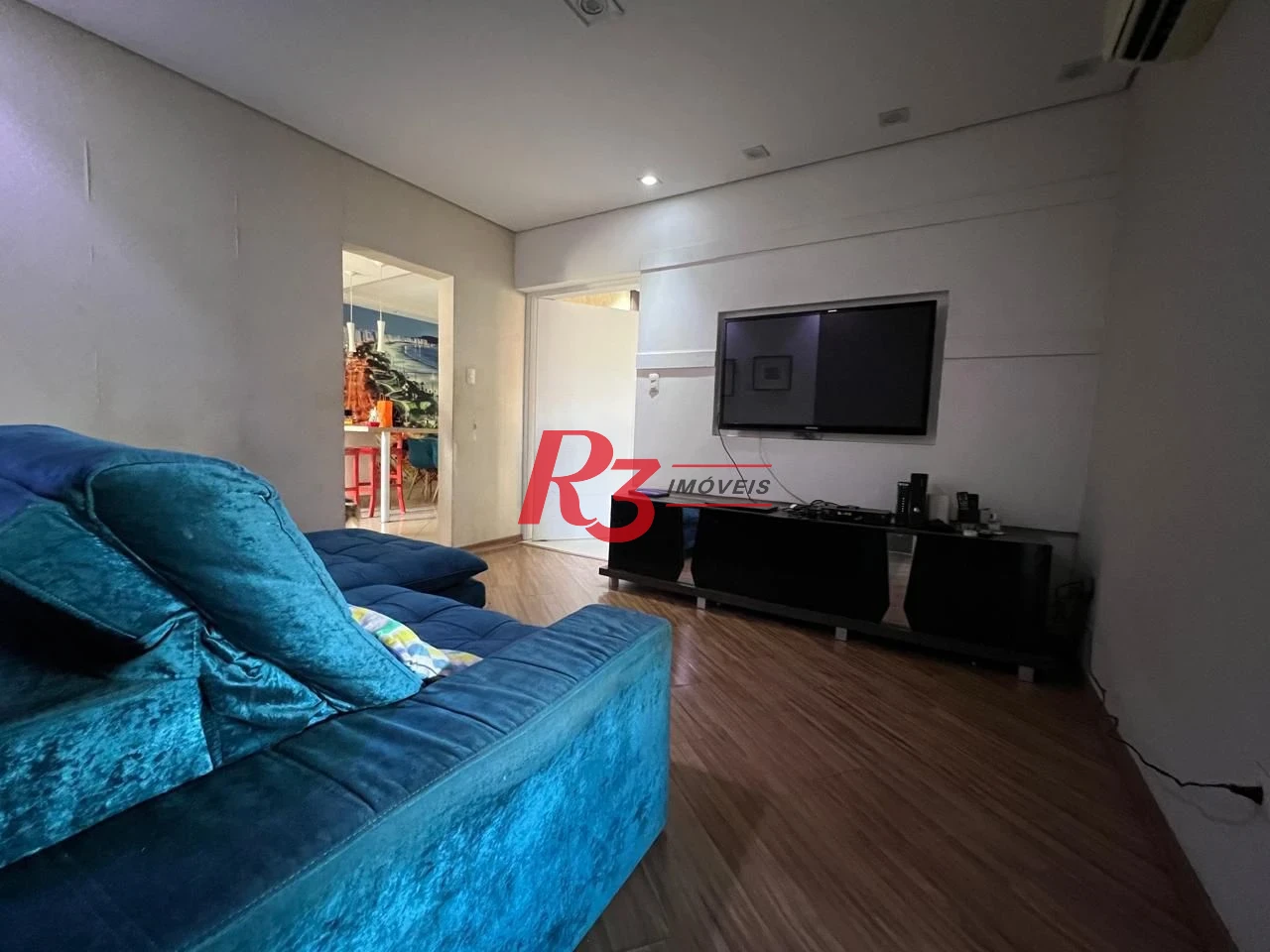 Apartamento com 3 dormitórios à venda, 168 m² por R$ 1.200.000,00 - Embaré - Santos/SP