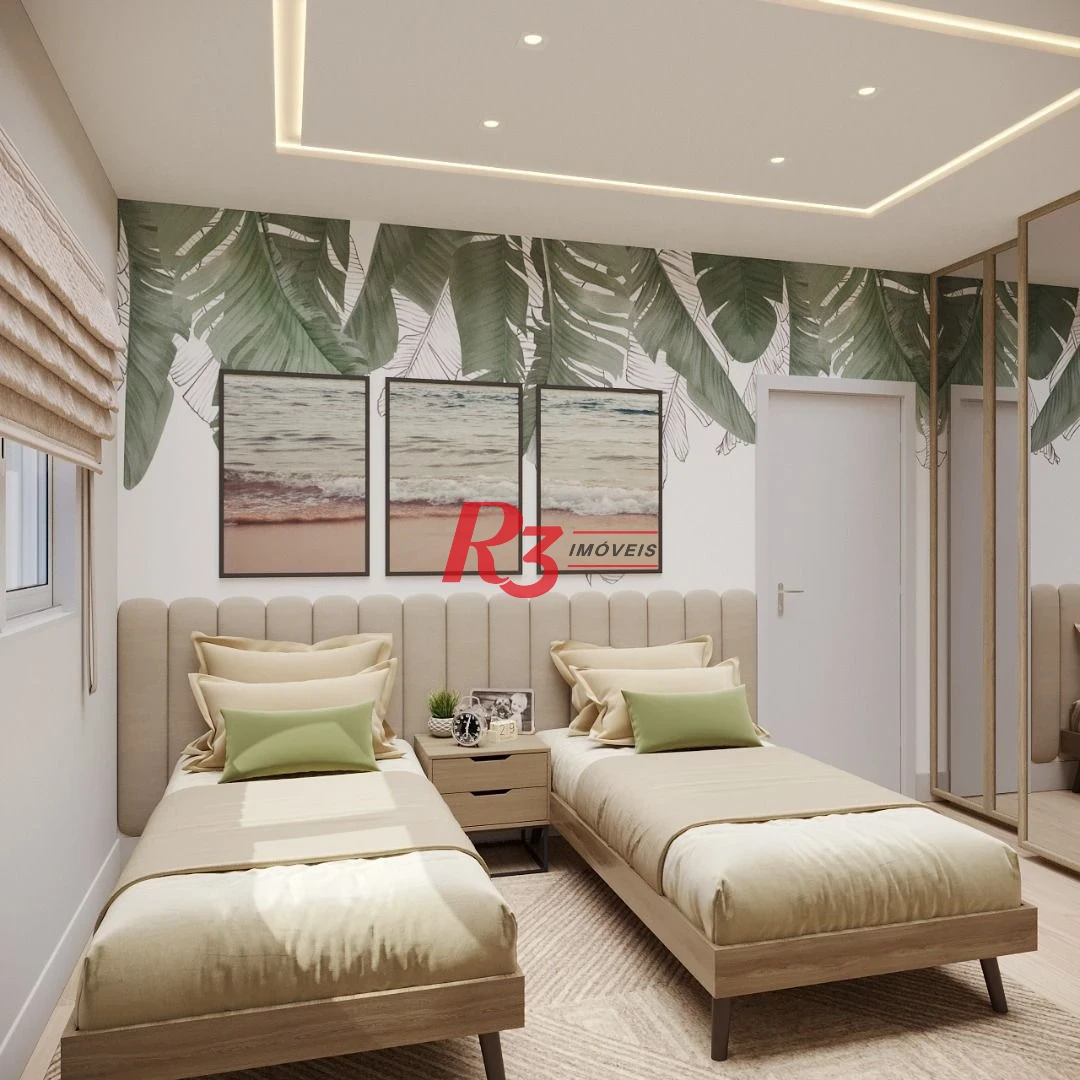 Apartamento com 3 dormitórios à venda, 158 m² por R$ 2.238.363,50 - Embaré - Santos/SP