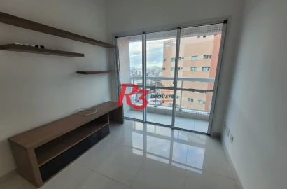 Apartamento com 3 dormitórios para alugar, 93 m² por R$ 7.500,02/mês - Boqueirão - Santos/SP