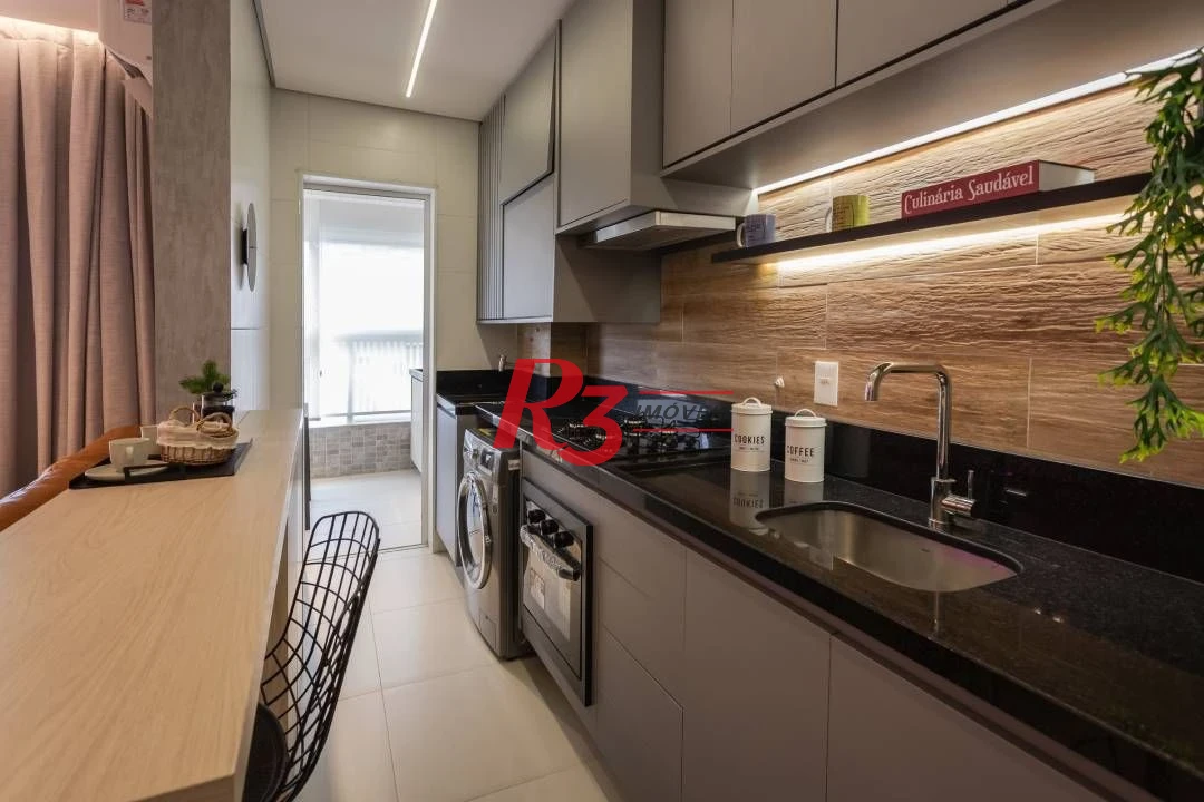 Apartamento à venda, 54 m² por R$ 675.000,00 - Boqueirão - Santos/SP