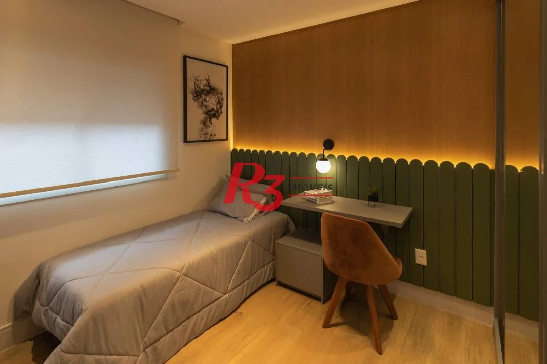 Apartamento com 2 dormitórios à venda, 88 m² por R$ 1.260.000,00 - Boqueirão - Santos/SP