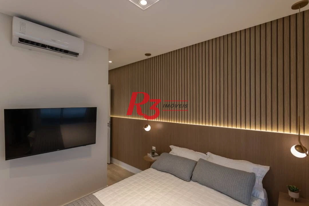 Apartamento com 2 dormitórios à venda, 88 m² por R$ 1.260.000,00 - Boqueirão - Santos/SP