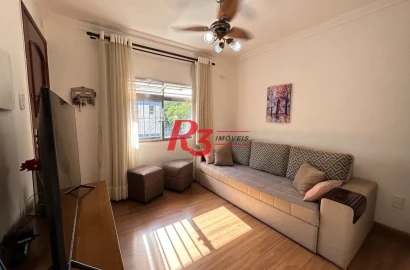 Apartamento com 2 dormitórios à venda, 42 m² por R$ 300.000,00 - Aparecida - Santos/SP