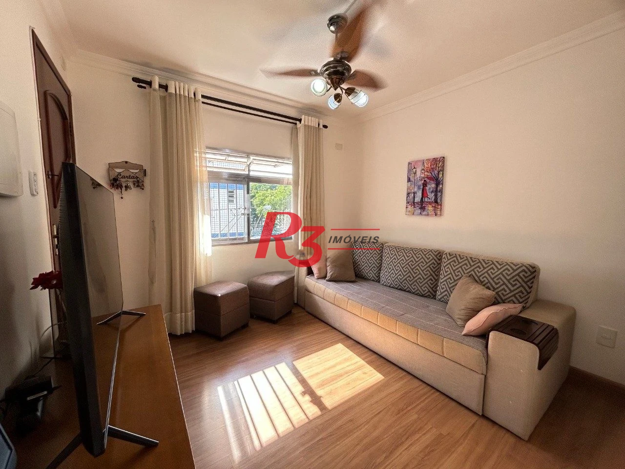Apartamento com 2 dormitórios à venda, 42 m² por R$ 300.000,00 - Aparecida - Santos/SP