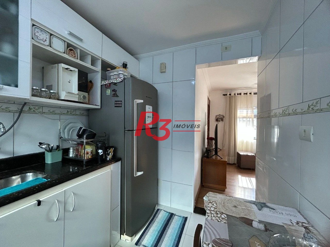 Apartamento com 2 dormitórios à venda, 42 m² por R$ 300.000,00 - Aparecida - Santos/SP