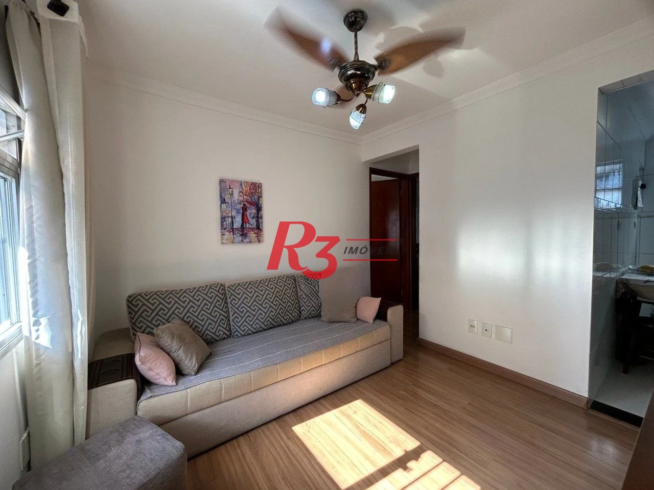 Apartamento com 2 dormitórios à venda, 42 m² por R$ 300.000,00 - Aparecida - Santos/SP