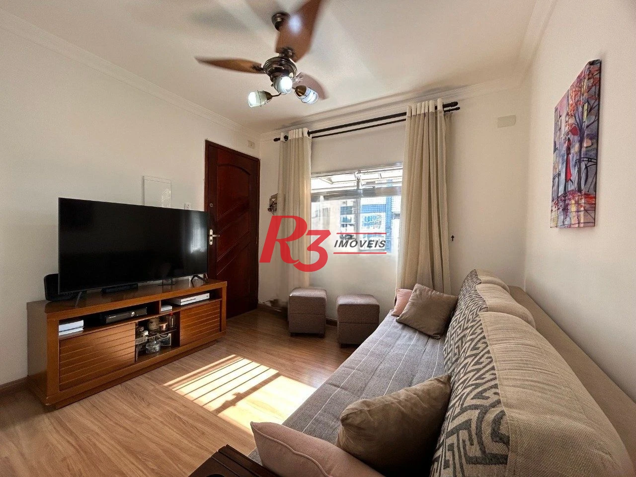 Apartamento com 2 dormitórios à venda, 42 m² por R$ 300.000,00 - Aparecida - Santos/SP