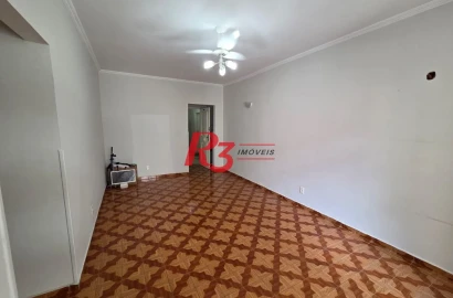 Apartamento com 2 dormitórios à venda, 109 m² por R$ 730.000,00 - Aparecida - Santos/SP