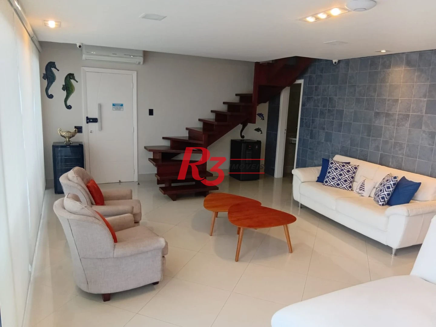Cobertura com 4 dormitórios à venda, 255 m² por R$ 3.180.000,00 - Balneário Mar Casado - Guarujá/SP