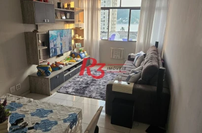 Apartamento com 2 dormitórios à venda, 80 m² por R$ 410.000,00 - Centro - São Vicente/SP