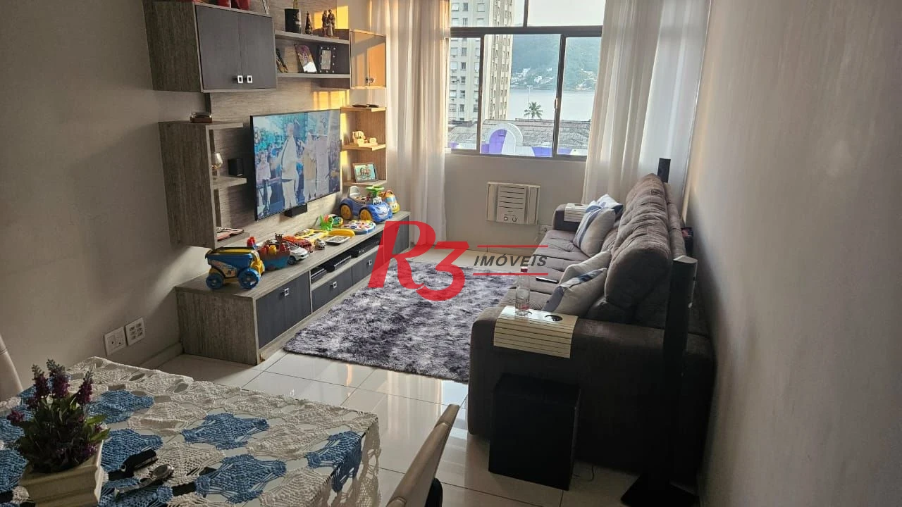 Apartamento com 2 dormitórios à venda, 80 m² por R$ 410.000,00 - Centro - São Vicente/SP