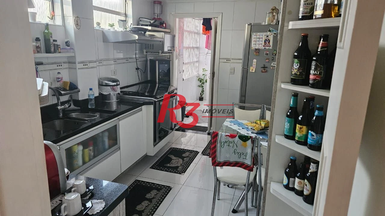 Apartamento com 2 dormitórios à venda, 80 m² por R$ 410.000,00 - Centro - São Vicente/SP