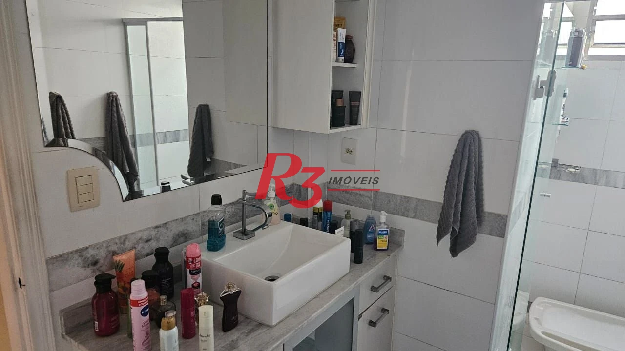 Apartamento com 2 dormitórios à venda, 80 m² por R$ 410.000,00 - Centro - São Vicente/SP