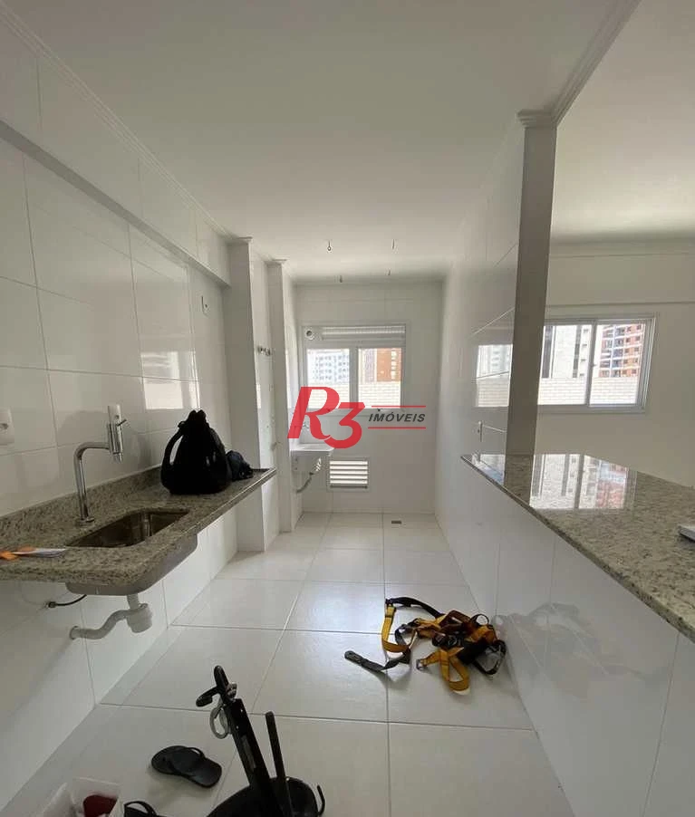 Apartamento Garden com 1 dormitório à venda, 58 m² por R$ 740.000,00 - Boqueirão - Santos/SP