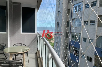 Apartamento com 1 dormitório à venda, 44 m² por R$ 800.000,00 - Pompéia - Santos/SP