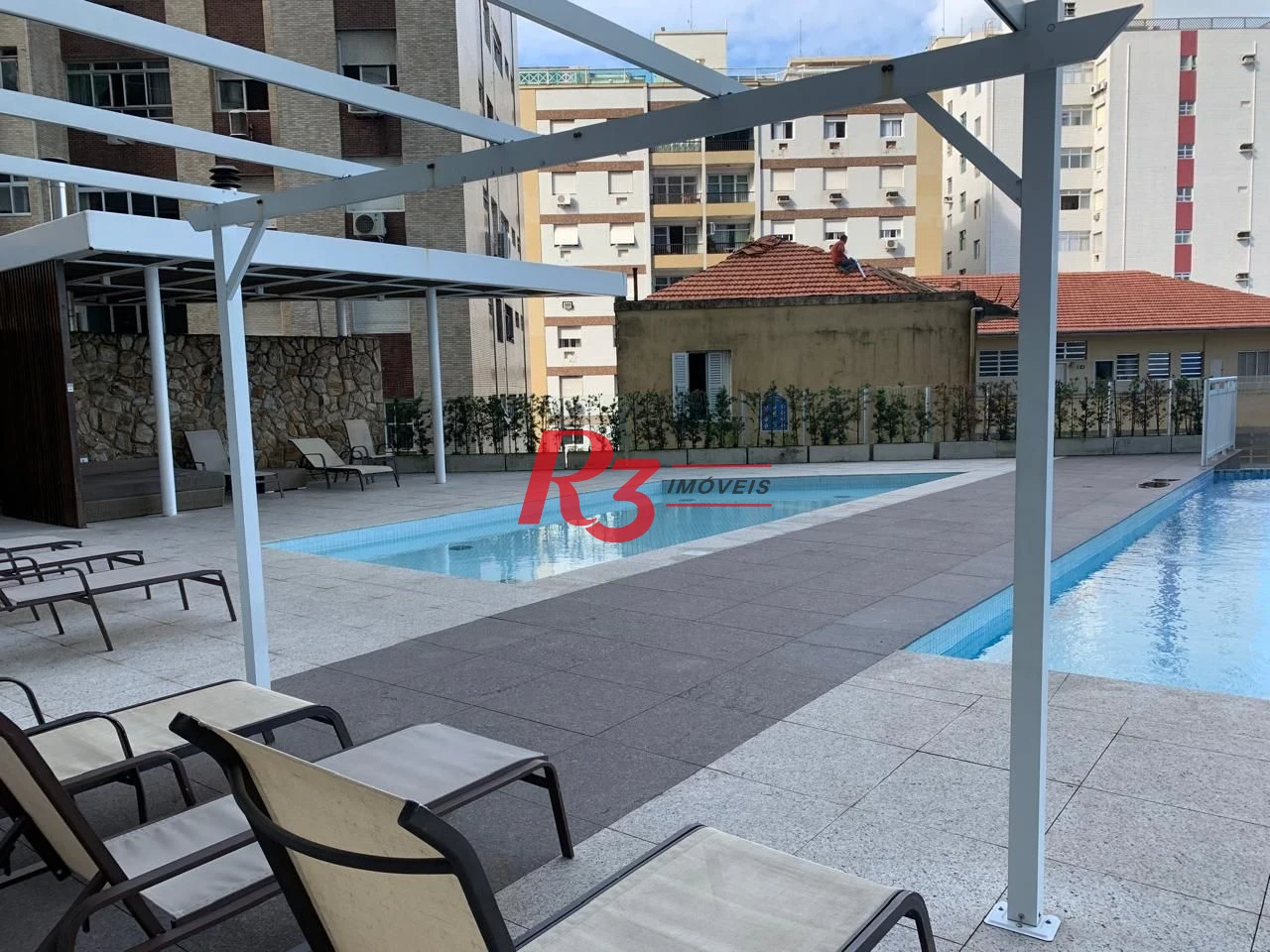 Apartamento à venda, 44 m² por R$ 800.000,00 - Pompéia - Santos/SP