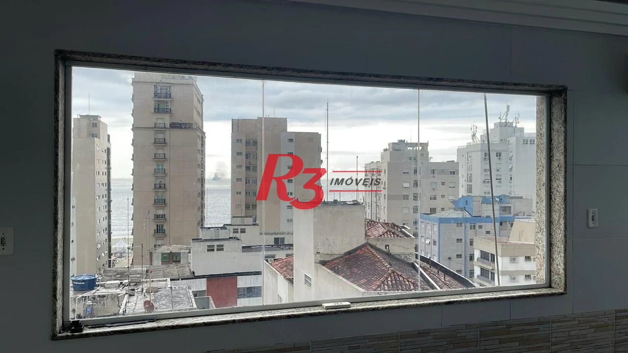 Flat à venda, 42 m² por R$ 385.000,00 - Gonzaga - Santos/SP