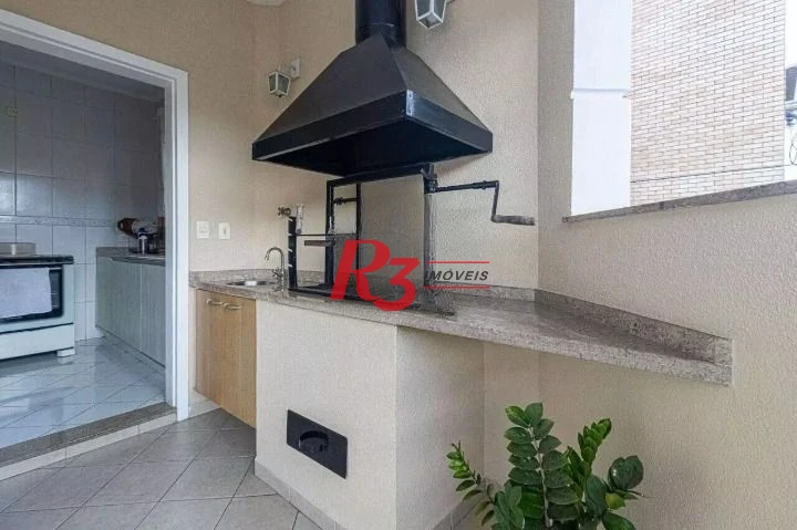 Casa com 3 dormitórios à venda, 170 m² por R$ 955.000,00 - Marapé - Santos/SP