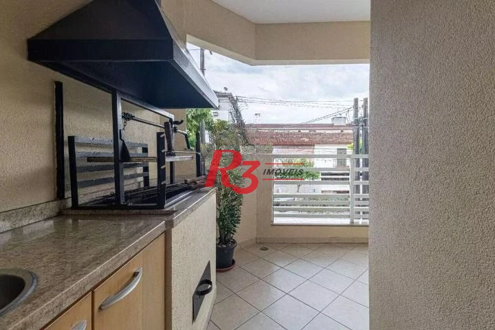 Casa com 3 dormitórios à venda, 170 m² por R$ 955.000,00 - Marapé - Santos/SP