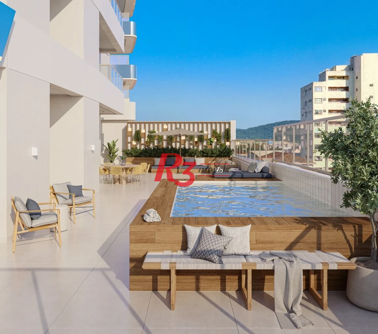 Apartamento Garden à venda, 286 m² por R$ 3.874.635,00 - Ponta da Praia - Santos/SP