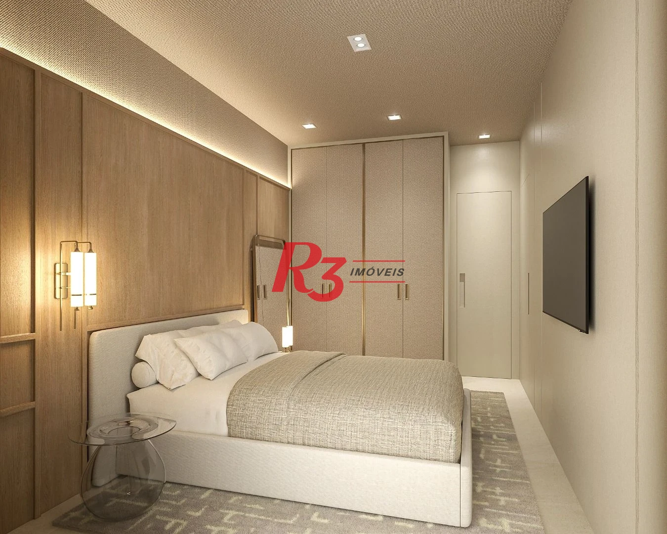 Apartamento Garden à venda, 135 m² por R$ 1.759.217,34 - Boqueirão - Santos/SP