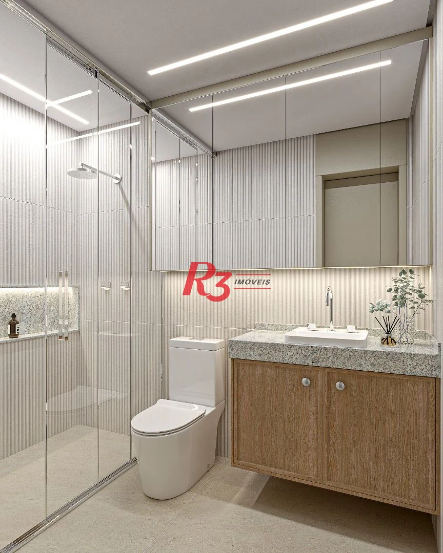 Apartamento Garden à venda, 135 m² por R$ 1.759.217,34 - Boqueirão - Santos/SP