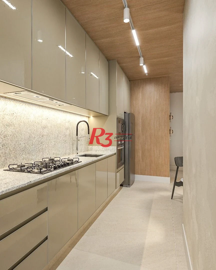 Apartamento Garden à venda, 135 m² por R$ 1.759.217,34 - Boqueirão - Santos/SP