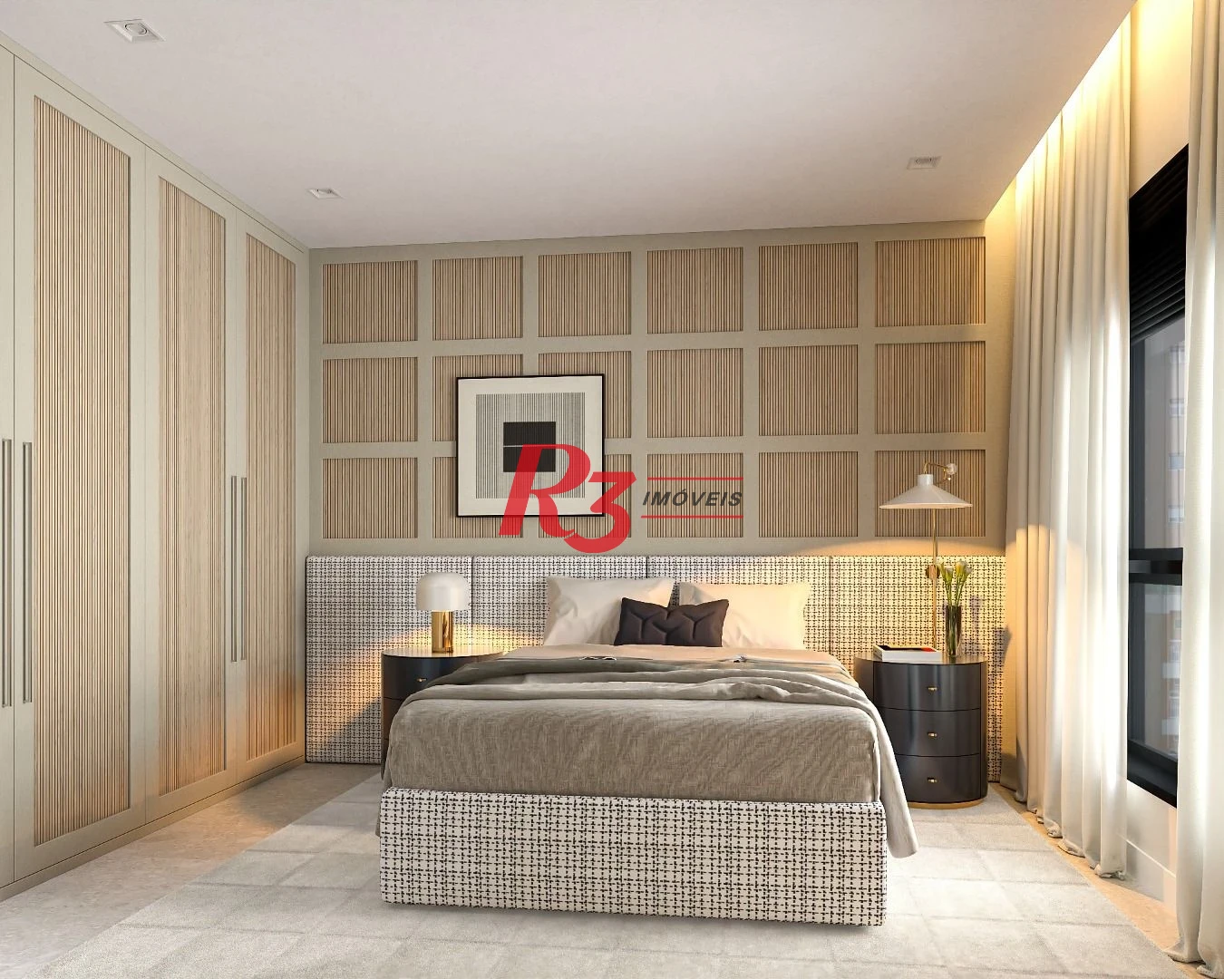 Apartamento com 2 dormitórios à venda, 106 m² por R$ 1.431.659,41 - Boqueirão - Santos/SP