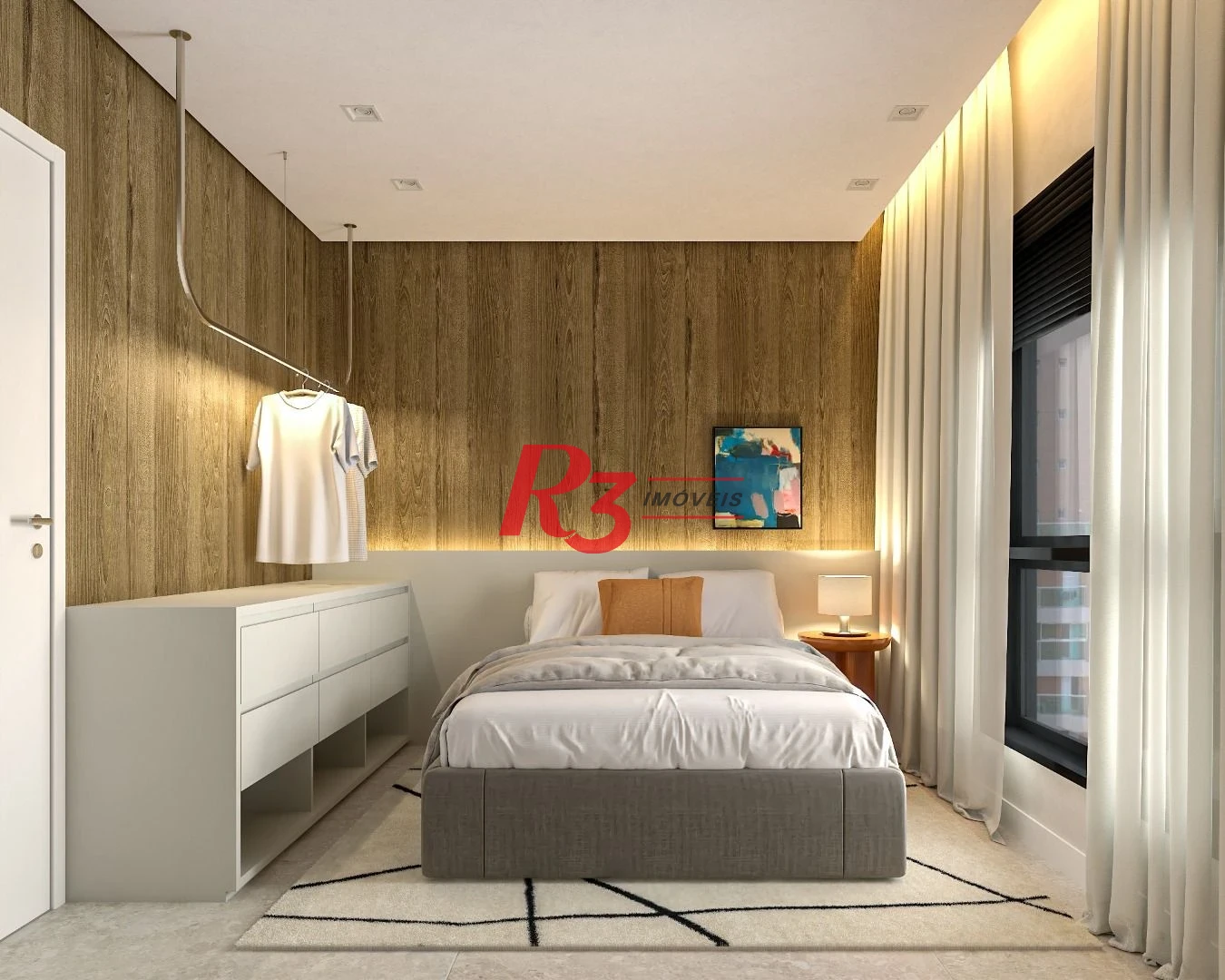 Apartamento com 2 dormitórios à venda, 106 m² por R$ 1.431.659,41 - Boqueirão - Santos/SP
