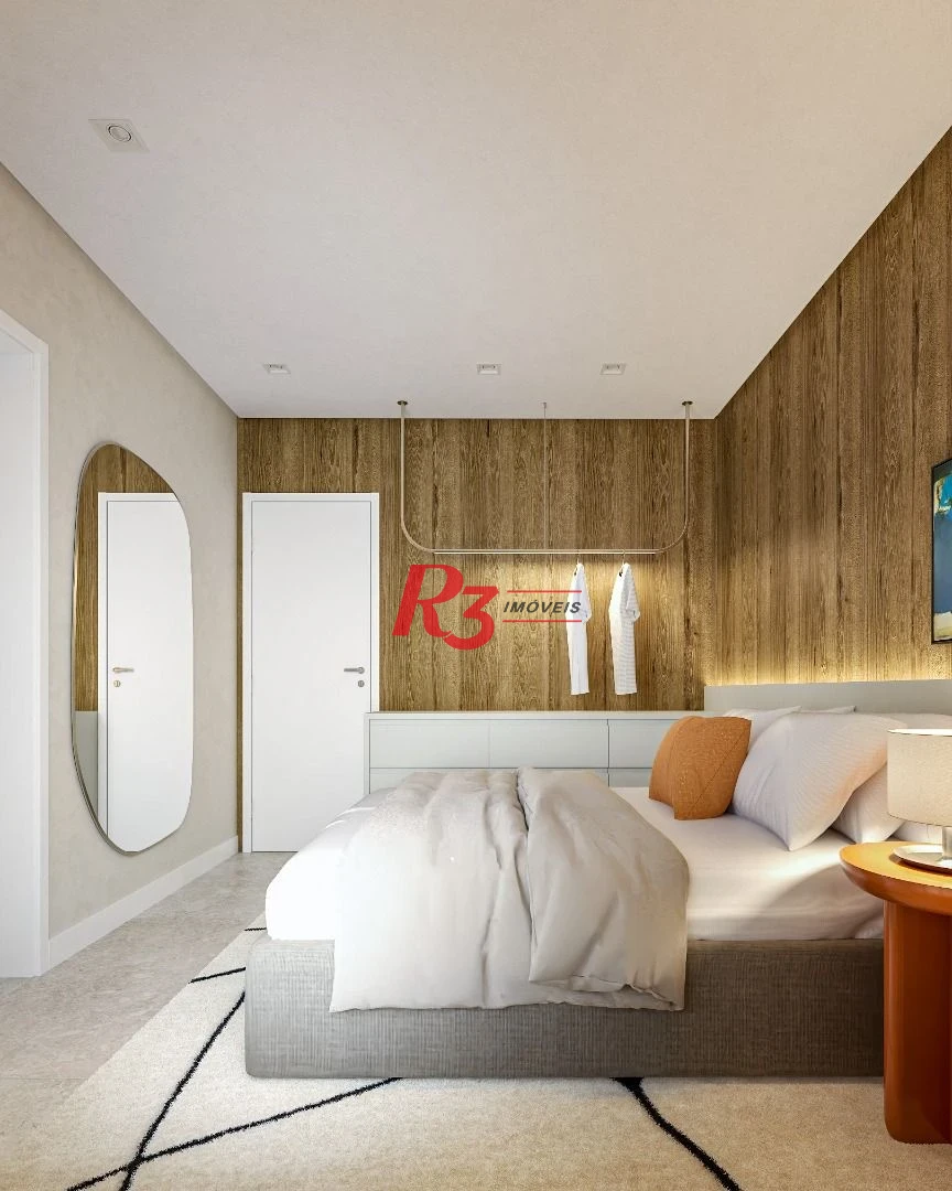 Apartamento com 2 dormitórios à venda, 106 m² por R$ 1.431.659,41 - Boqueirão - Santos/SP