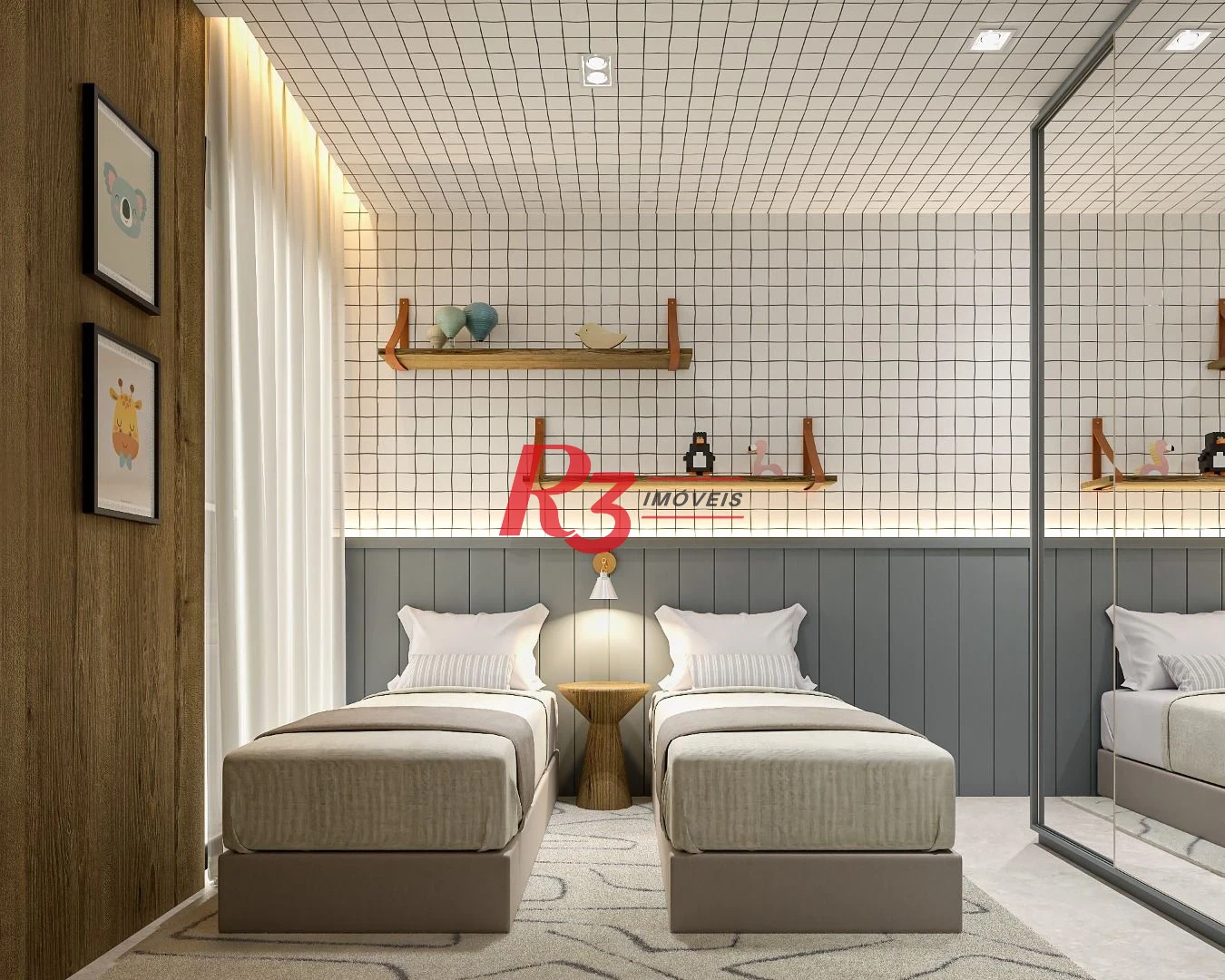 Apartamento com 2 dormitórios à venda, 106 m² por R$ 1.431.659,41 - Boqueirão - Santos/SP