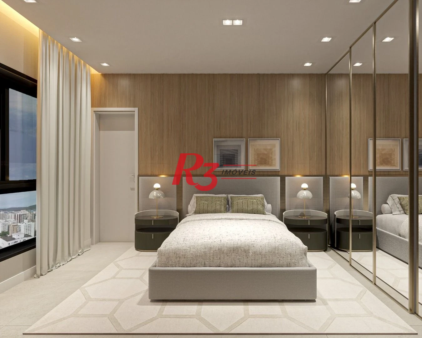 Apartamento à venda, 162 m² por R$ 1.808.035,64 - Boqueirão - Santos/SP