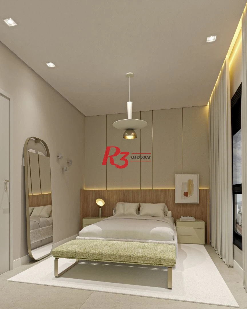 Apartamento à venda, 162 m² por R$ 1.808.035,64 - Boqueirão - Santos/SP