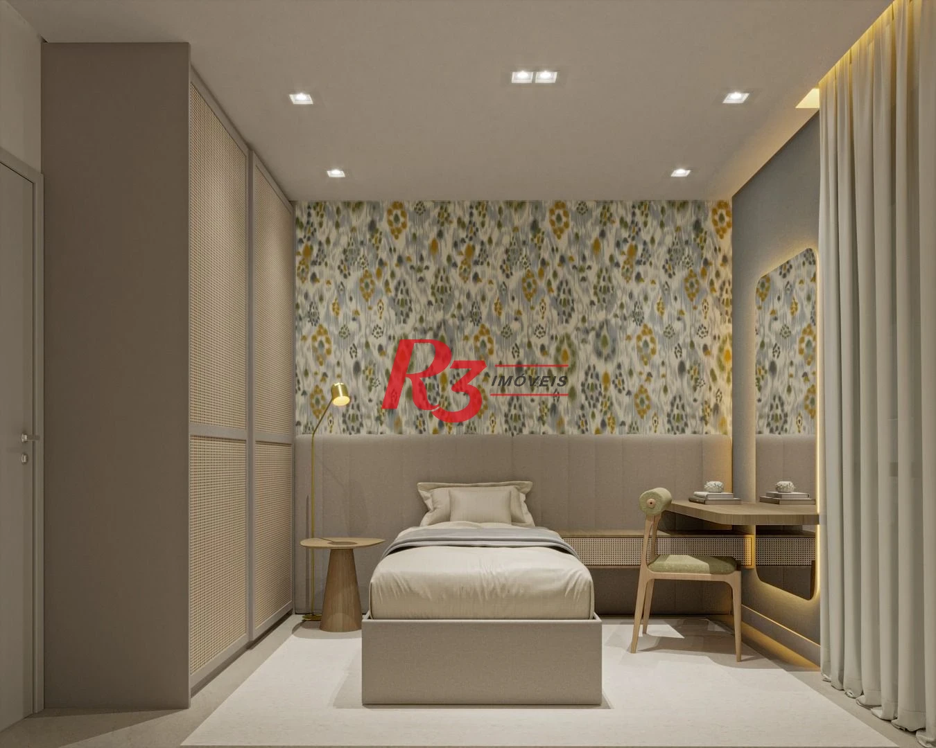 Apartamento à venda, 162 m² por R$ 1.808.035,64 - Boqueirão - Santos/SP